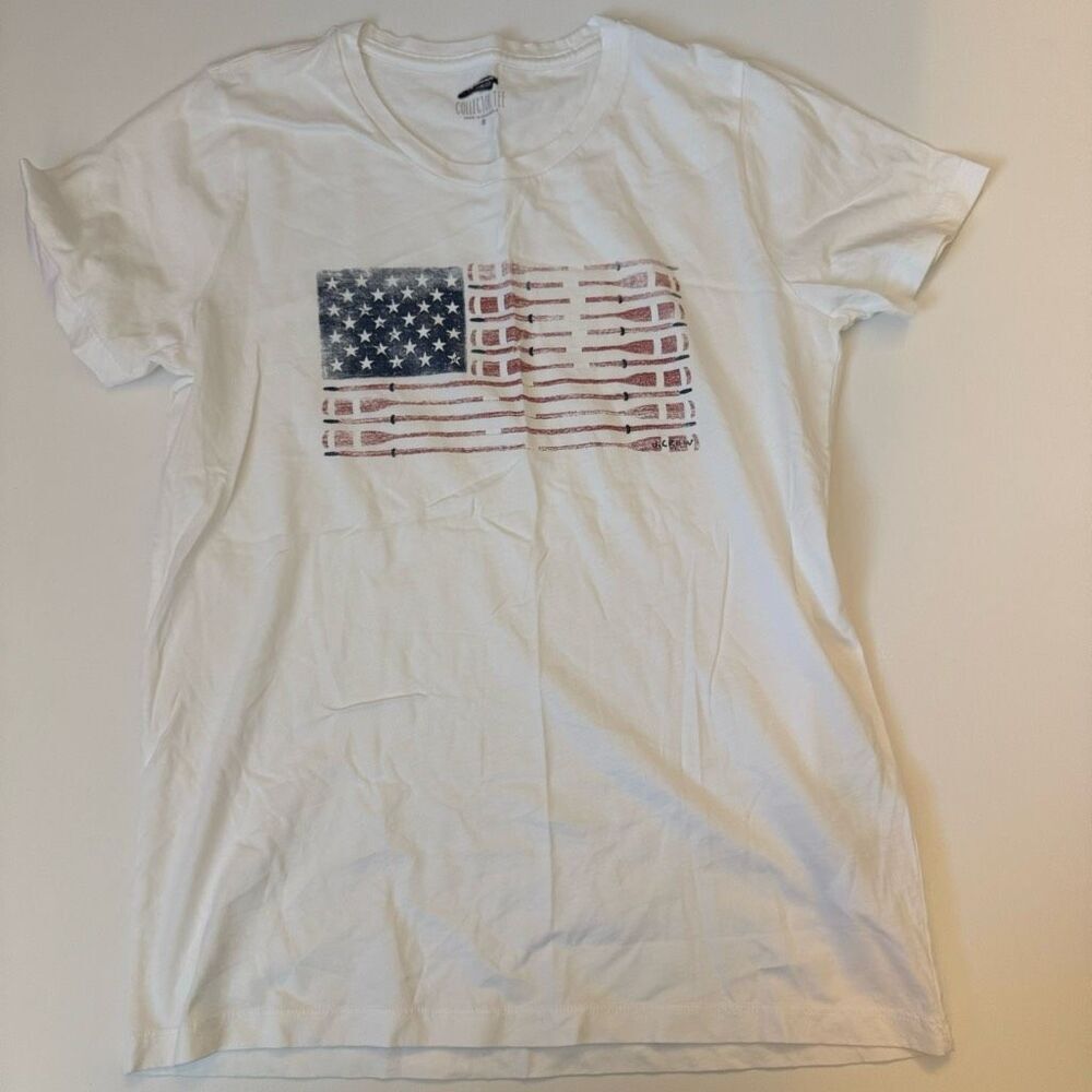 J crew crew American flag t shirt size small m2 - Picture 2 of 5